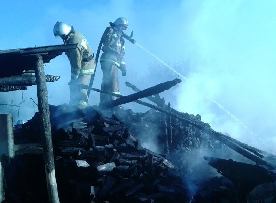 Пожар в Панинском районе