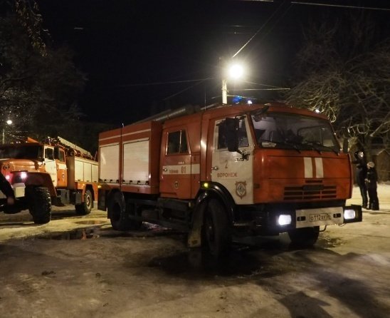 Пожар в Панинском районе